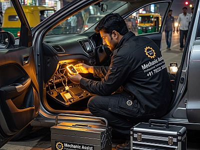 Car Rat Sensor Installation